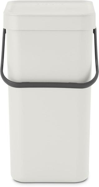 Brabantia Sort & Go Abfallbehäl. Light Grey 12 L Papierkörbe & Mülleimer