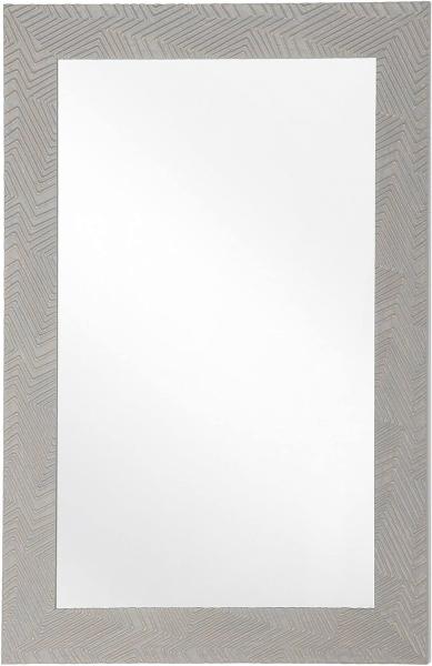 Wandspiegel grau rechteckig 60 x 91 cm NEVEZ
