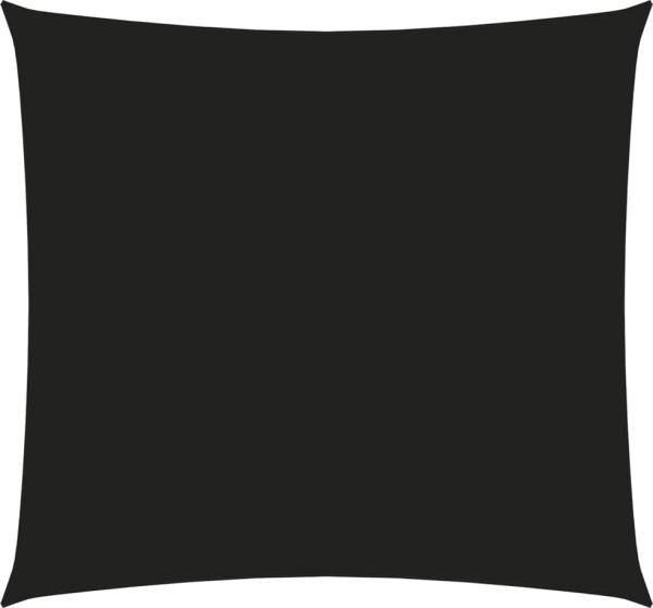 Sonnensegel Oxford-Gewebe Quadratisch 6x6 m Schwarz