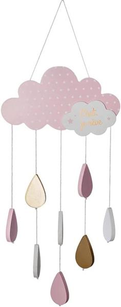 Hängende Dekoration in Form einer Wolke mit Regentropfen für Kinder, Atmosphera for kids