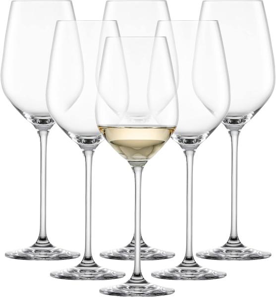 Schott Zwiesel Fortissimo Weißweinglas 0, 6er Set, Weinglas, Weinkelch, Glas, 404 ml, 112492