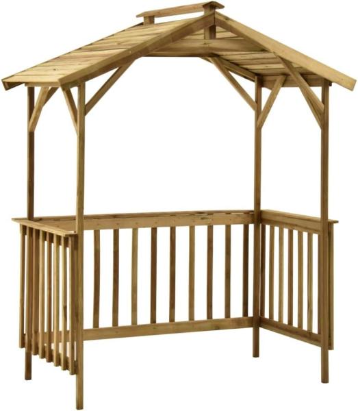 Grillpavillon Kiefernholz Imprägniert 163,5x93x210 cm