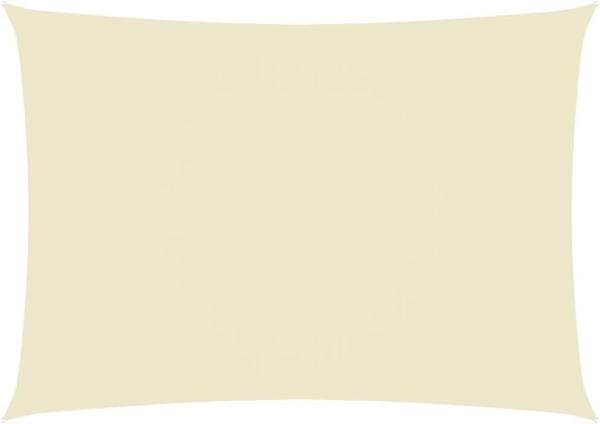 Sonnensegel Oxford-Gewebe Rechteckig 2,5x4,5 m Creme
