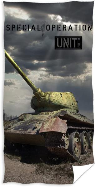 Tank Army Badehåndklæde - 100 procent bomuld