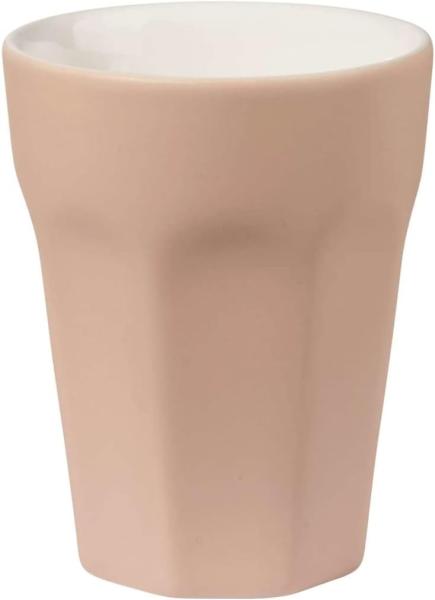 ASA Selection ti amo colore Becher Cappuccino, Cappuccinobecher, Kaffeetasse, Tasse, Steingut, Nude, 250 ml, 5180231