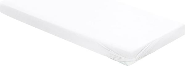 Irisette Kuschel-Jersey Spannbetttuch Vesuv 0012 weiss 150 x 200 cm 12-81 weiss