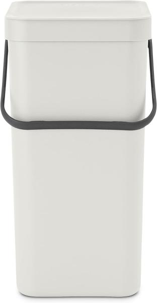 Brabantia Sort & Go Abfallbehäl. Light Grey 16 L Papierkörbe & Mülleimer