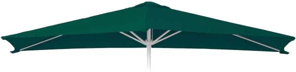 Ersatz-Bezug für Sonnenschirm N23, Sonnenschirmbezug Ersatzbezug, 2x3m rechteckig Stoff/Textil 4,5kg UV 50+ ~ grün