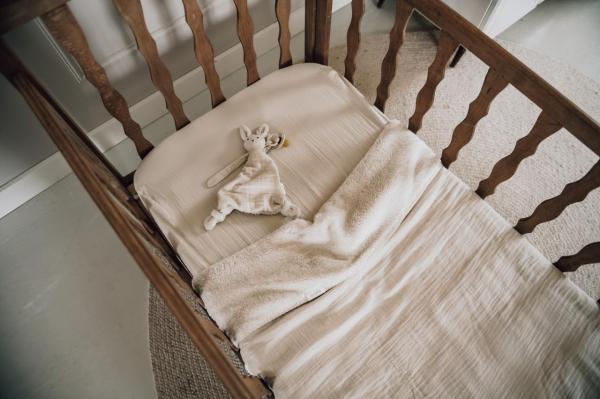 Koeka Faro Babydecke - Teddy - Warm White Weiß off Bild 3