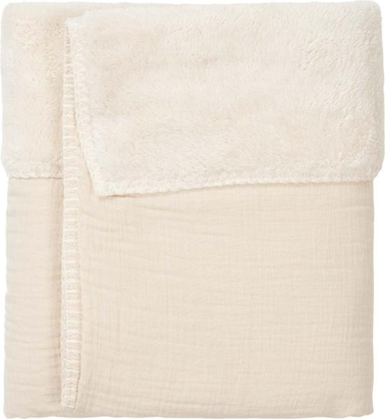 Koeka Faro Babydecke - Teddy - Warm White Weiß off Bild 2