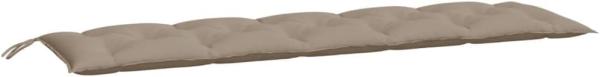 Gartenbank-Auflage Taupe 180x50x7 cm Oxford-Gewebe