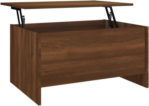 Couchtisch Braun Eichen-Optik 80x55,5x41,5 cm Holzwerkstoff