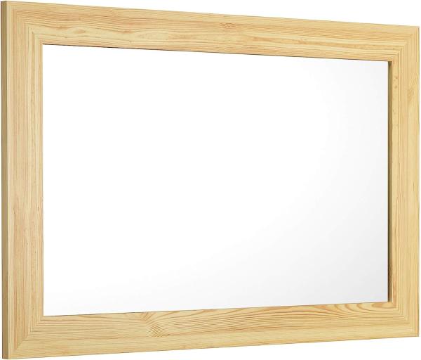 90. 90-91 Spiegel Wandspiegel Garderobenspiegel Holz Rahmen 59x89 cm eckig Holzspiegel