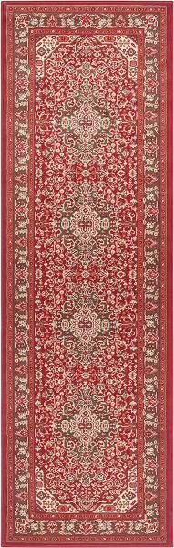 Orientalischer Kurzflor Teppich Skazar Isfahan Orientrot - 80x250x0,9cm