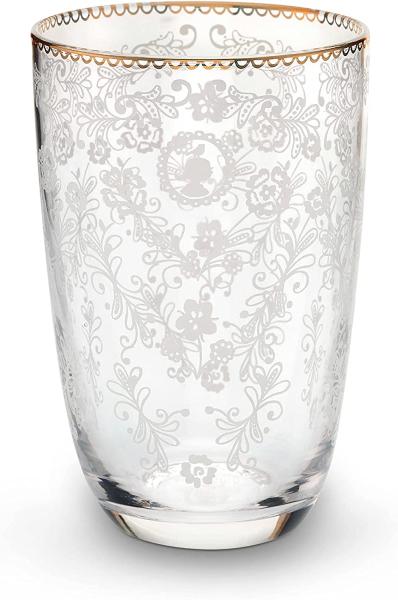 Pip Studio Longdrinkglas Floral Glas Klar (400ml) 51.131.002