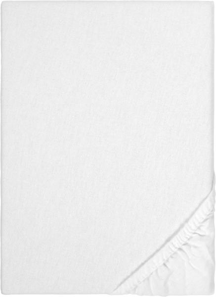 biberna Sleep & Protect Spannbettlaken (wasserundurchlässig) Molton Größe 120x200 cm, weiß