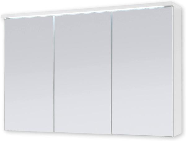 Spiegelschrank TWO Spiegel Badezimmerspiegel in weiß inkl. LED 100 cm