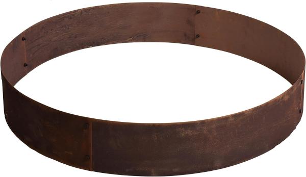 Pflanzring Metallring Stahl Hochbeet 120 cm Pflanzgefäß Pflanzkübel Rost Ring