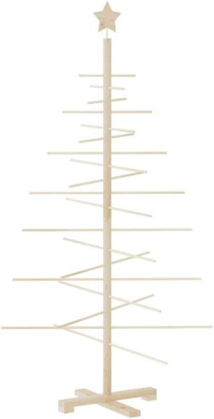 Weihnachtsbaum Holz zum Schmücken 150 cm Massivholz Kiefer 357990