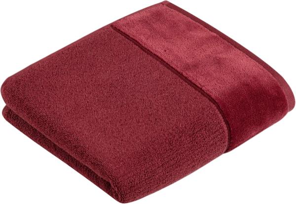 Vossen Baumwolle Handtücher Pure | Handtuch 50x100 cm | red-rock