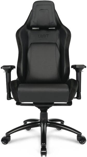 L33T E-Sport Pro Comfort Gaming Bürostuhl Racing Stuhl schwarz