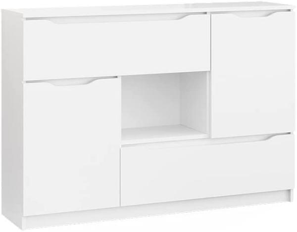Vicco 'Ruben' Sideboard, Weiß, 120 x 84 cm