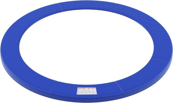 SONGMICS Trampolin Randabdeckung, 100% UV-beständig Reißfest Federabdeckung, blau, Ø366cm