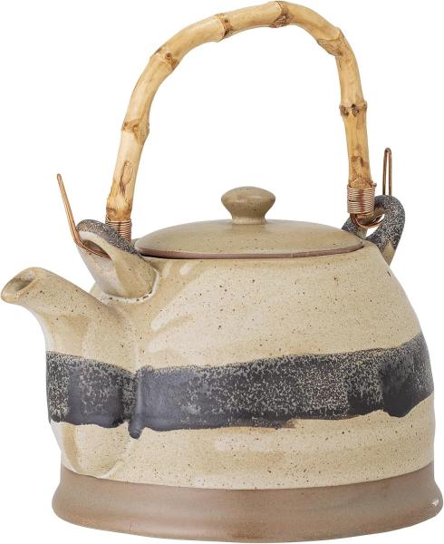 Bloomingville Teekanne, Solange Teapot, Nature, Stoneware