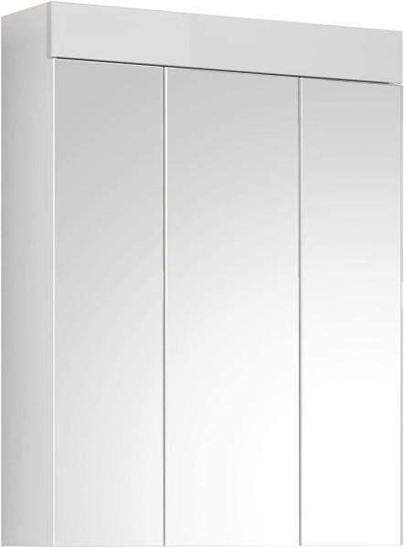 Badmöbel Spiegelschrank Snow in weiß Hochglanz 60 x 79 cm