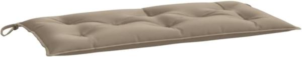 Gartenbank-Auflage Taupe 100x50x7 cm Oxford-Gewebe