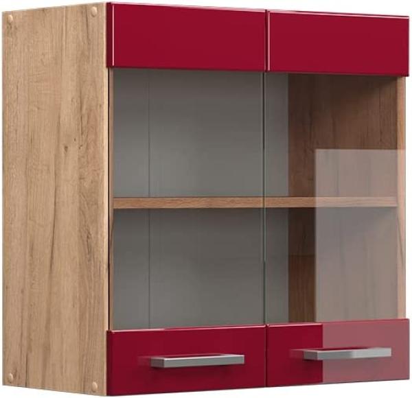 Vicco Küchenschrank Hängeschrank Unterschrank Küchenzeile R-Line Goldkraft Bordeaux