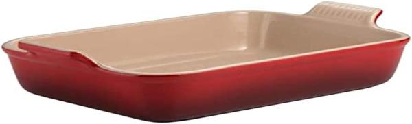 Le Creuset Auflaufform Tradition 32 cm Kirschrot - Rot