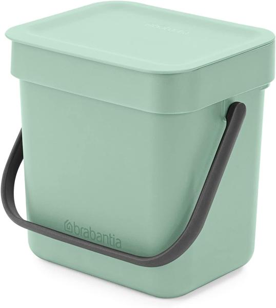 Brabantia Sort & Go Abfallbehäl. Jade Green 3 L Papierkörbe & Mülleimer