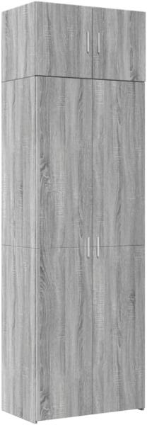 Hochschrank Grau Sonoma 70x42,5x225 cm Holzwerkstoff 3281327