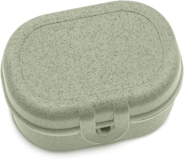 Koziol Pascal Mini Lunchbox, Behälter, Vorratsbehälter, Brotbox, Brotdose, Kunststoff, Organic Green, 9. 6 cm, 3144668
