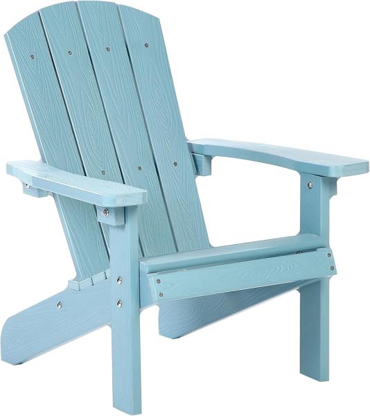 Kindersessel Holzwerkstoff Hellblau ADIRONDACK