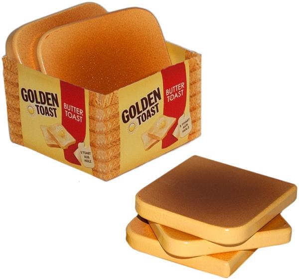 Golden Toast Scheiben