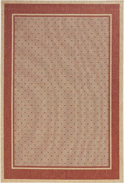 Flachgewebe Teppich Classy Terracotta - 120x170x0,8cm