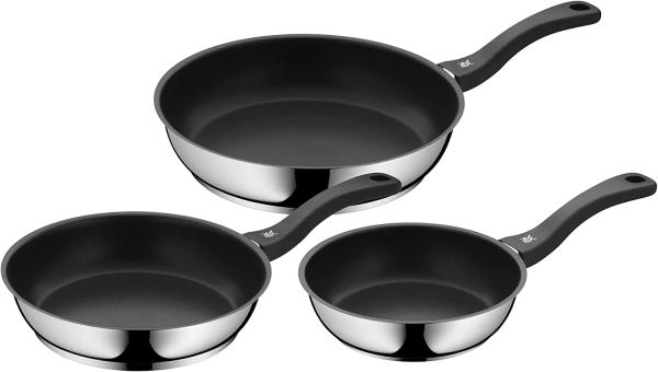 WMF 'Devil' Fry Pan Set, Cromargan, 20+24+28 cm