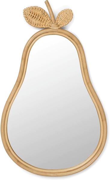 Pear Mirror - Natural 1104263954 Holz natur