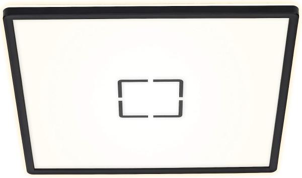 Briloner LED Panel Deckenleuchte Free weiß/schwarz Deckenlampe Panelleuchte