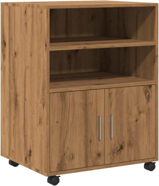 Rollschrank Artisan-Eiche 60x48x81 cm Holzwerkstoff 853172