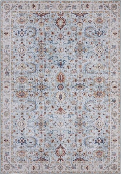 Vintage Teppich Vivana Hielblau - 120x160x0,5cm