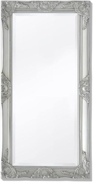 vidaXL Wandspiegel im Barock-Stil 100x50 cm Silber