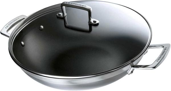 Le Creuset 3-Ply Wok Antihaft 30 cm - 29 bis 32 cm