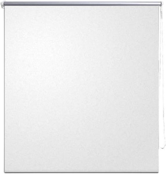 Verdunkelungsrollo 80 x 230 cm weiß