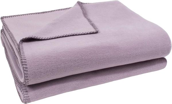 Zoeppritz Soft-Fleece pale lavender 180x220 103291-405