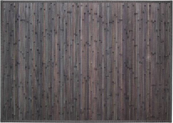 Badteppich aus Bambus, Badläufer, 120 x 170 cm, braun