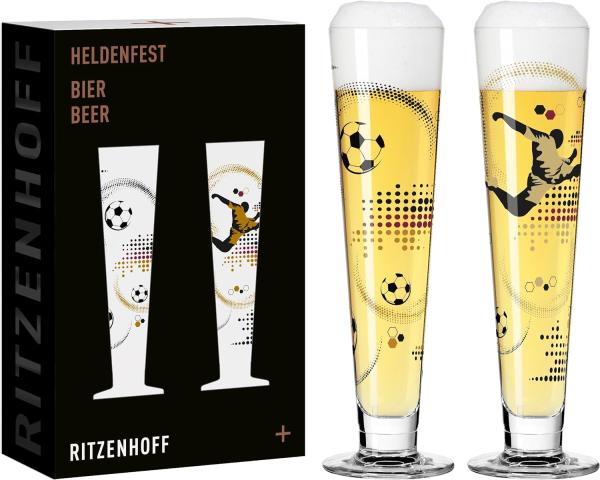 Ritzenhoff 6271001 Bierglas-Set HELDENFEST F24 Christine Kordes 2024