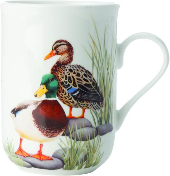 Becher 330 ml ENTE - Birds of the World - Maxwell & Williams / Bone China / Kaffeebecher / Pott